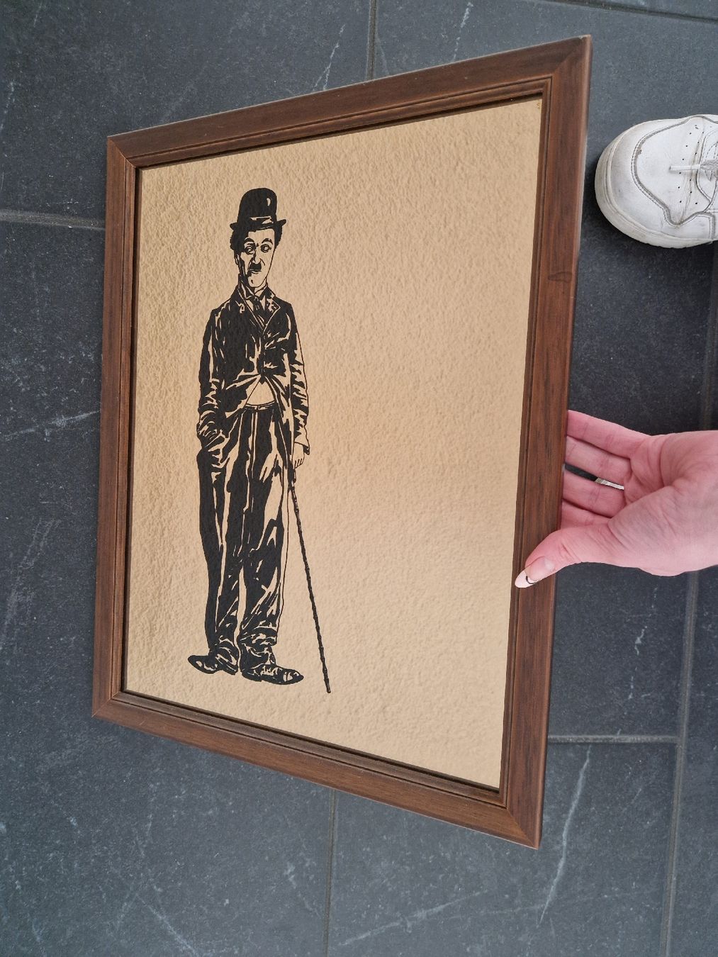 Specchi: Vintage Charlie Chaplin Spiegel – Usato da Utzenstorf venduto da noe_2klh 2