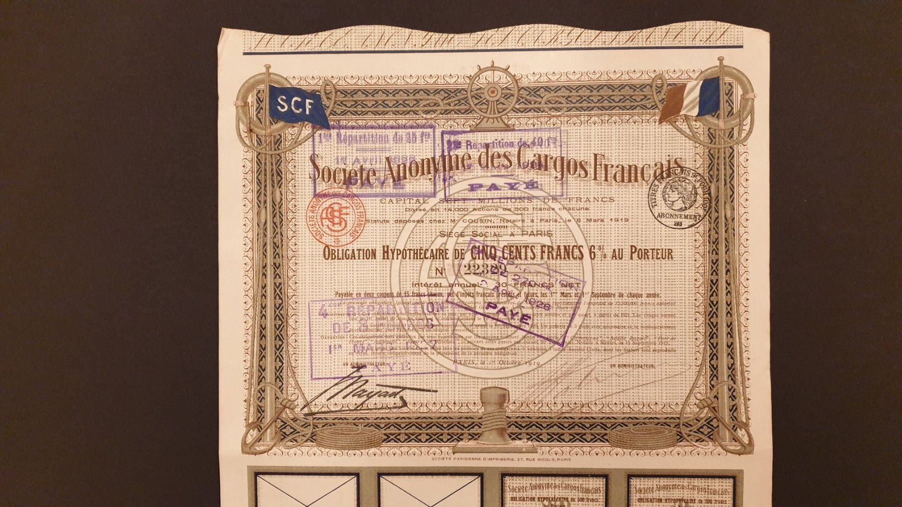 Documenti: Frankreich – Usato da Goldach venduto da armando_r 2