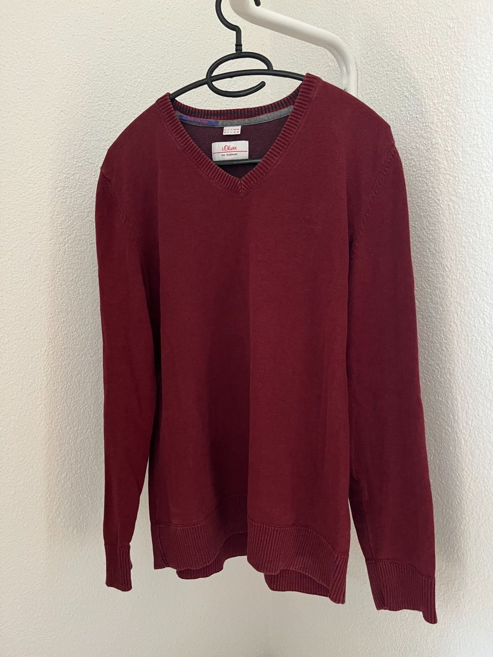 S.Oliver Maglioni & Felpe: Baumwoll Pullover S.Oliver Rot, Grösse M – Usato da Wolfhausen venduto da Sel86i