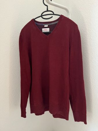 Baumwoll Pullover S.Oliver Rot, Grösse M