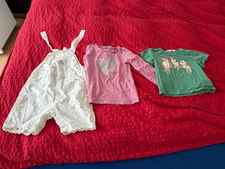 Sommer Set Mädchenkleider Gr. 92