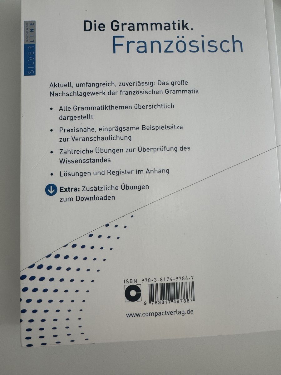 Bücher: Die Grammatik Französisch – Gebraucht aus Wetzikon von ana_5lwx 3