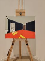 Abstract Interior Acrylic painting 30 cm x 40 cm