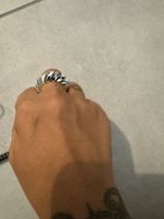 Anello Burberry Argento 925 Made in Italy nuovo