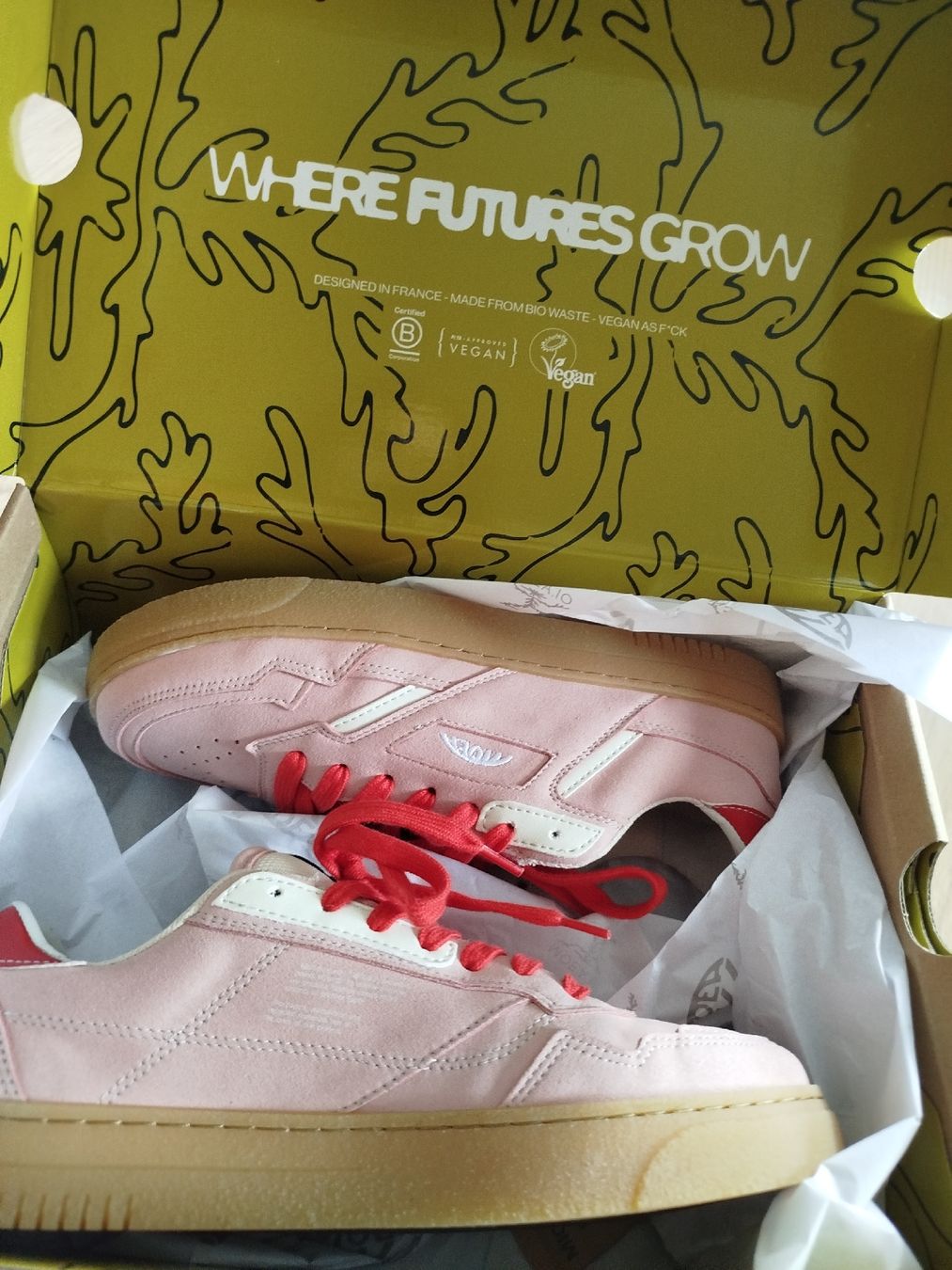 Moea Chaussures femmes: baskets roses MOEA VEGAN  – Neuf avec emballage d'origine à Les Diablerets par ninix01 2