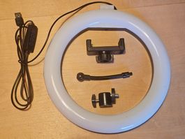 LED Ring-Fill-Light 10" Selfie-Ringlicht, neu/unbenutzt OVP