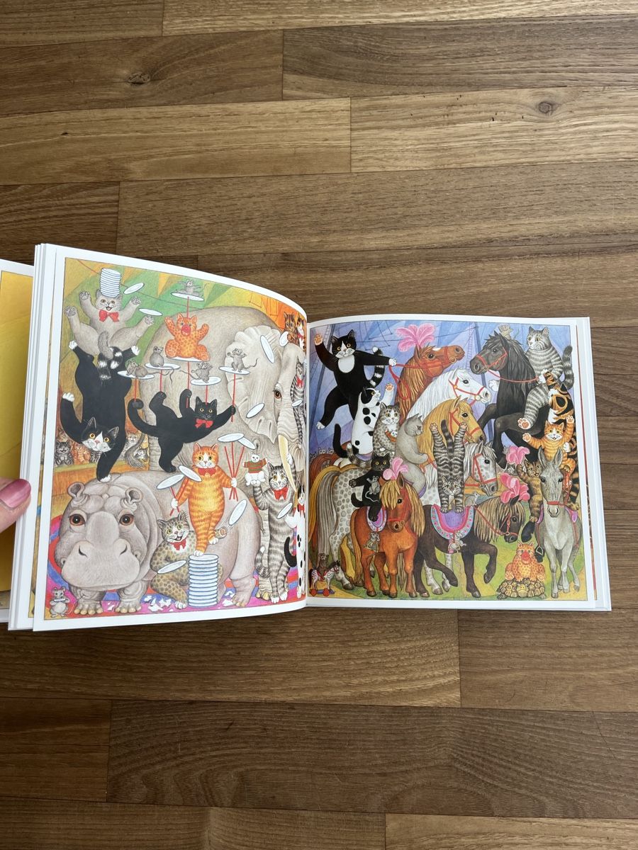 Libri: Buch Katzenzirkus – Nuovo e nell'imballaggio originale da Luzern venduto da Aldabema 3
