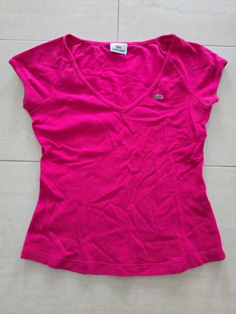 Pinkfarbenes Lacoste Shirt Gr. 36