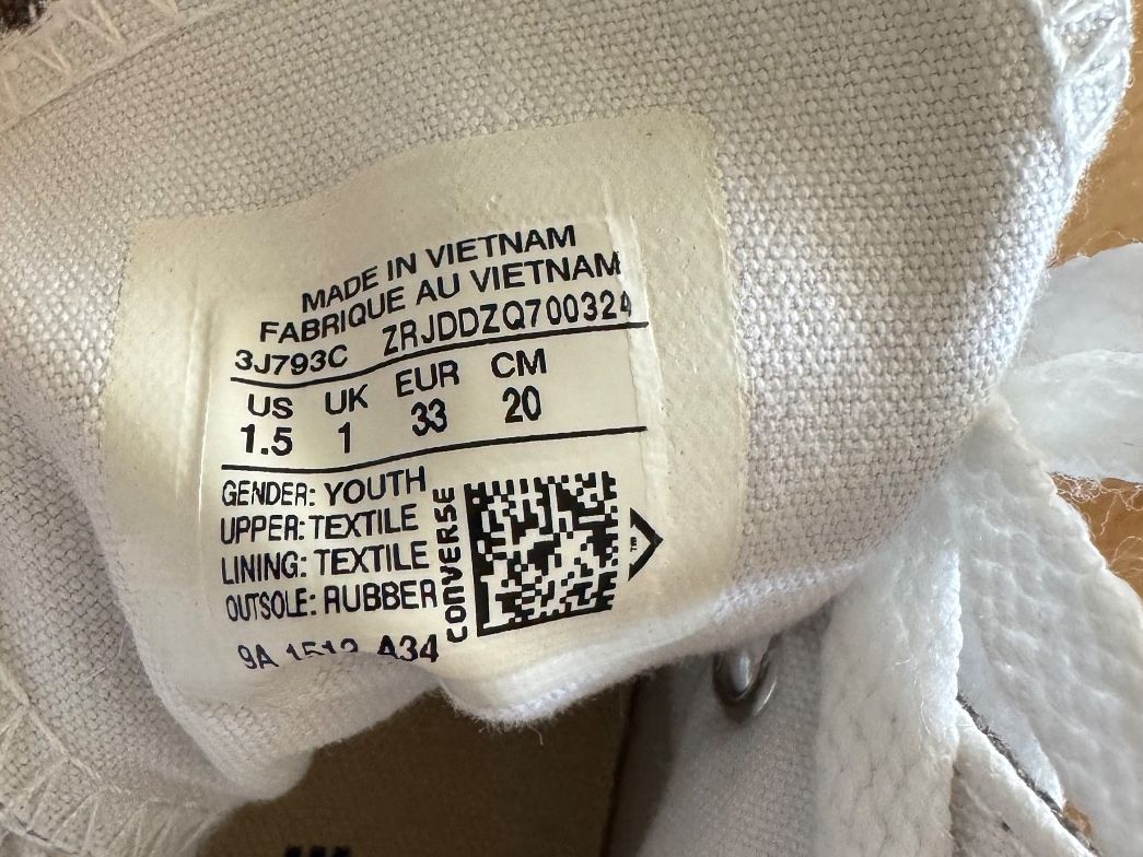 Converse Scarpe per ragazzi: Converse all stars Sneakers Grösse 33 – Usato da Dürrenäsch venduto da 1kirs 4