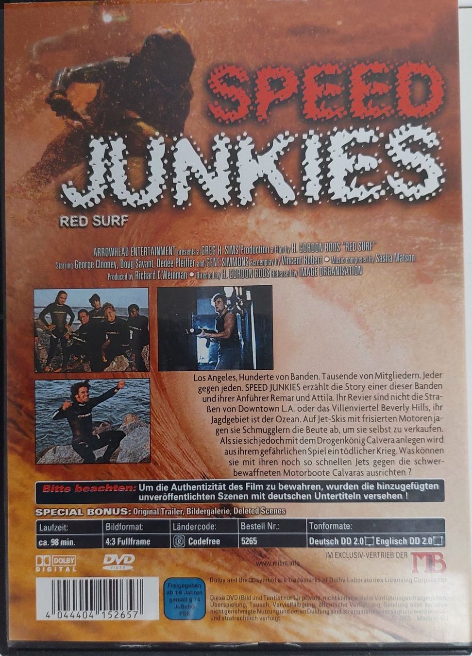 Tutti i DVDs: 3 DVD mit George Clooney – Usato da Münchenbuchsee venduto da mummeli 6