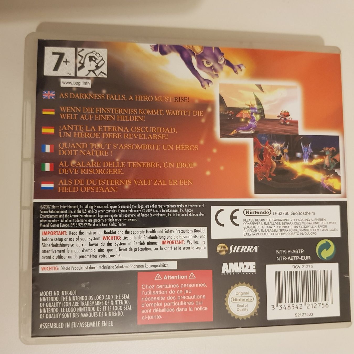 Nintendo Spiele: Spyro - The Eternal Night /DS – Gebraucht aus Münchenstein von 2DGames 1