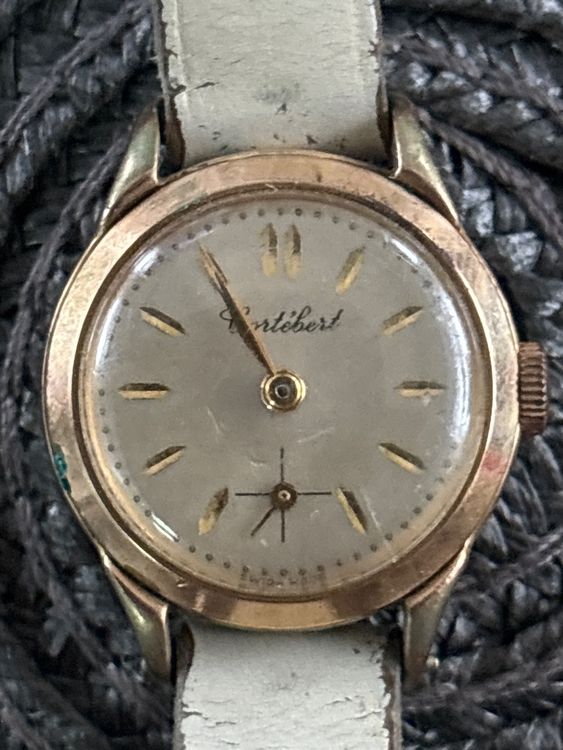PIÈCE HORLOGERIE MONTRE CORTEBERT 9¾ CAL.581 ROCHET DIAMETRE