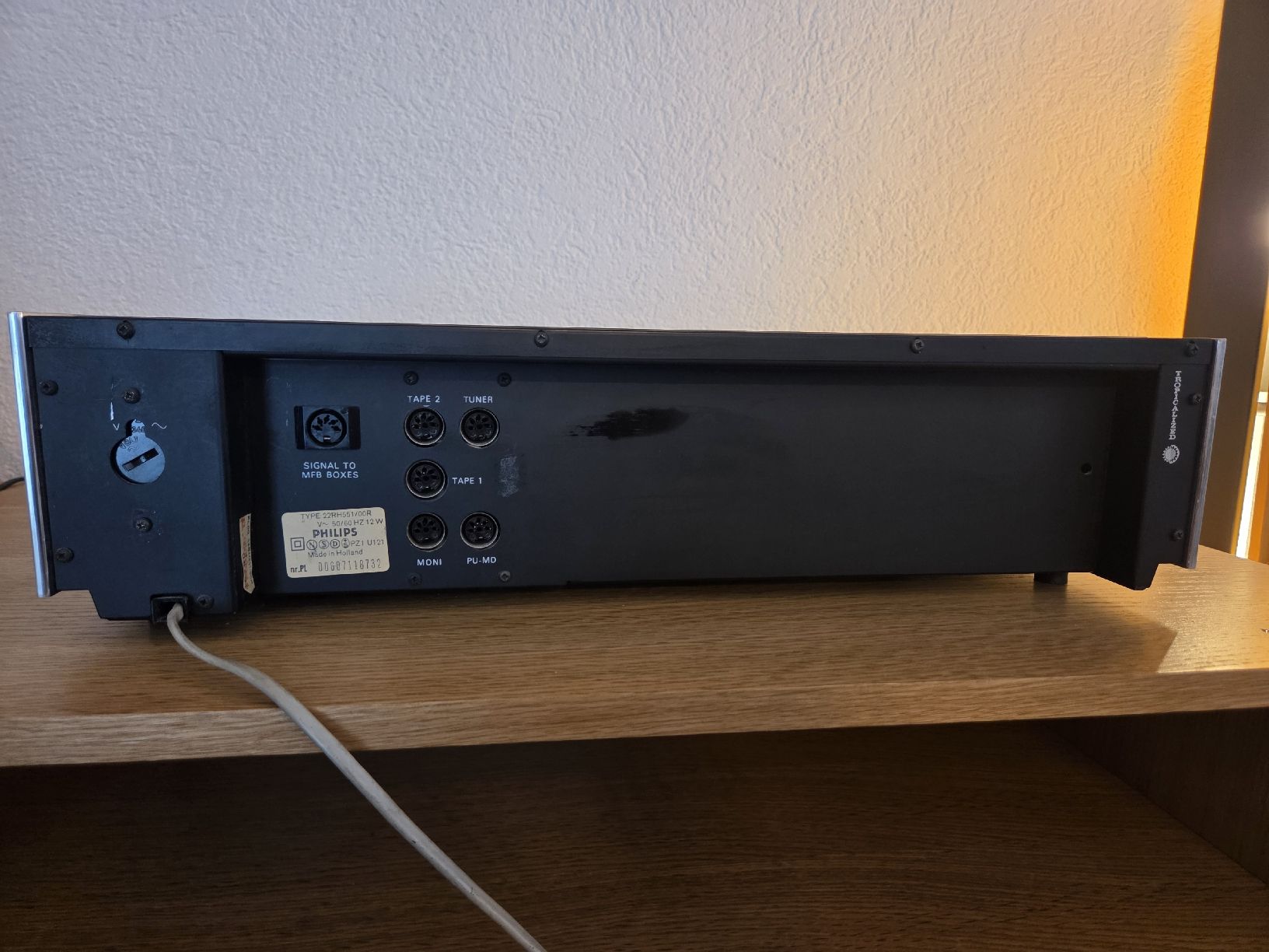 Philips Verstärker: Pré-amplificateurvPhilips 551 tropicalisé – Gebraucht aus Froideville von jojo1860 4