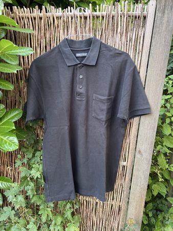 2x Schwarzes Herren Polo Shirt Warren&Parker, Grösse M