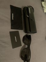 Sonnenbrille Montblanc Schwarz mit Etui guter Zustand