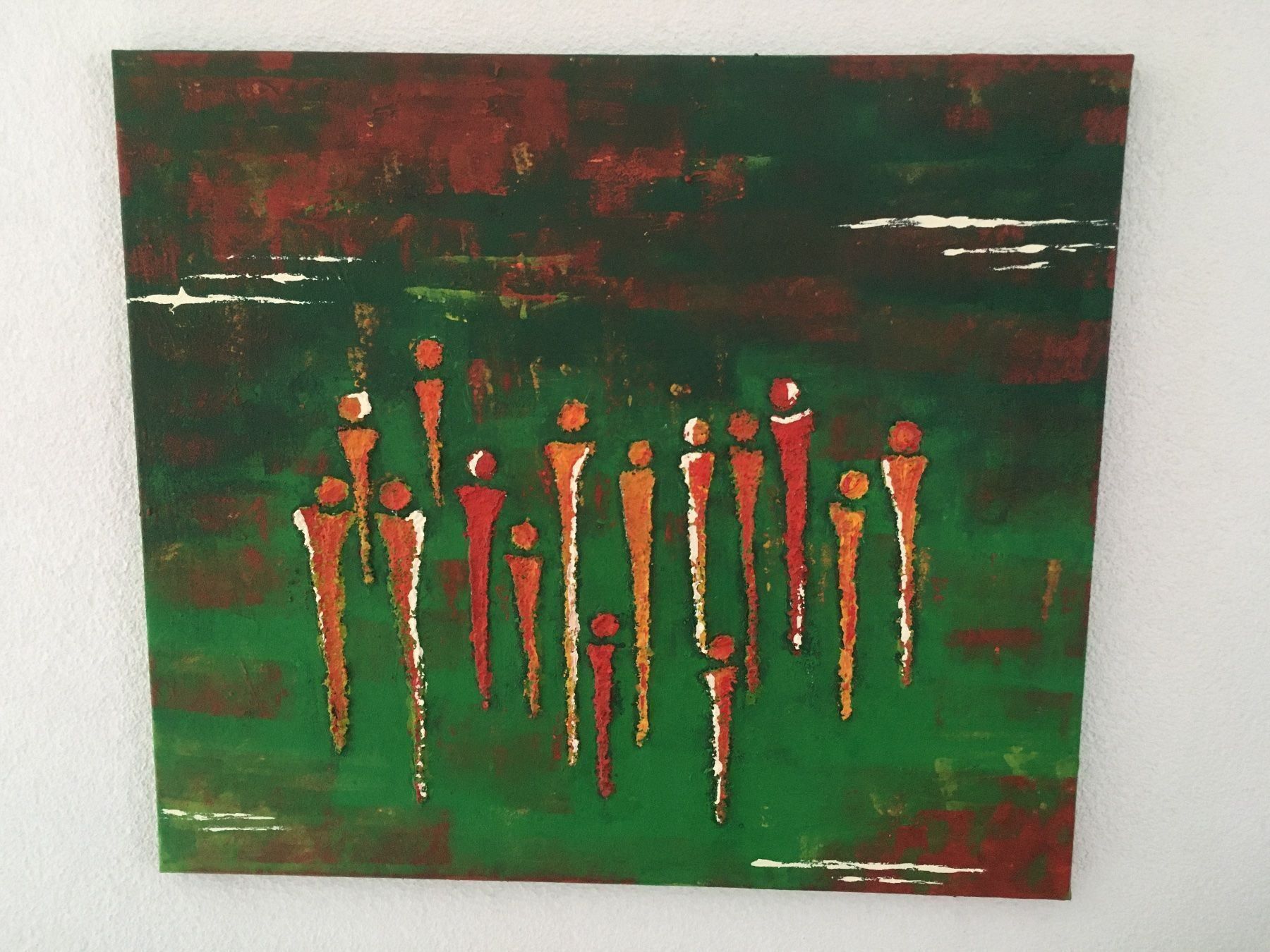 Tableaux: Acrylbild 70x80x2,5 cm – D'occasion à Winkel par soblu01012