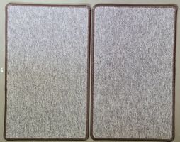 2 Stk. Türvorlege Fussmatte Eingangsteppich 80x50cm