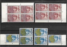 1952 : Einmalige Sammlung mit 153 Versuchsdrucken