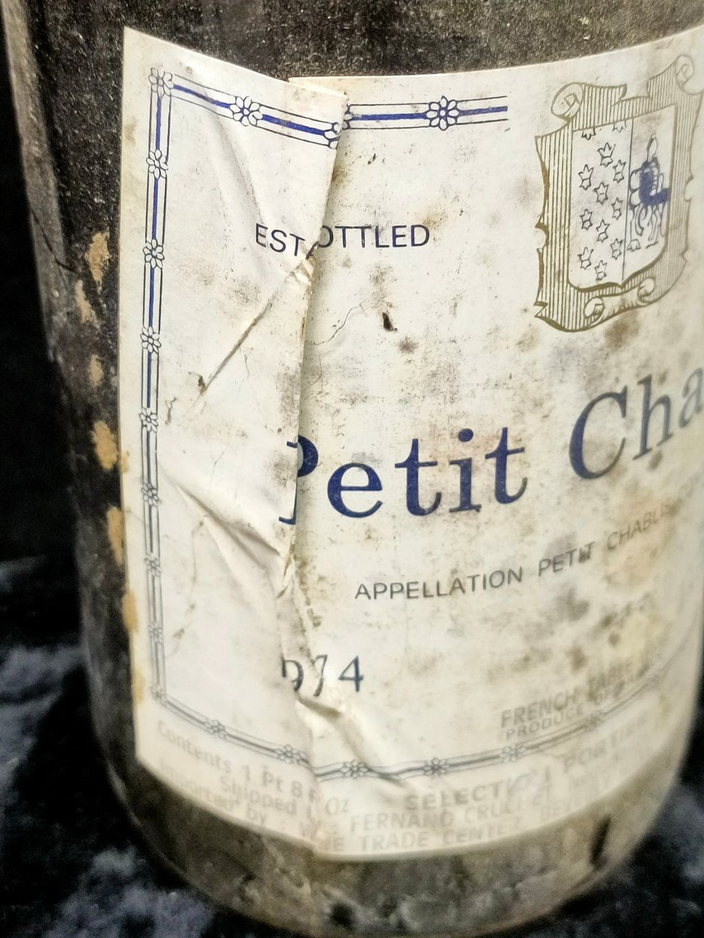 Vino: PETIT CHABLIS 1974 – Nuovo (secondo la descrizione) da Genève venduto da Leboucheoreilles 2
