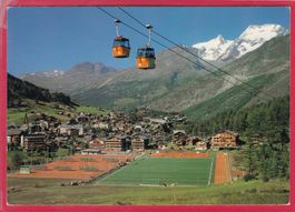 SAAS-FEE, GONDELBAHN SPIELBODEN, 13.8.1991