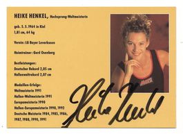 HEIKE HENKEL  GOLD BEI OLYMPIA WM UND EM