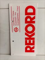 Brochure Catalogue Tarif Opel Rekord 1983 (Suisse)