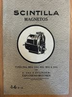SCINTILLA MAGNETOS 4-6 Zylinder Motoren 1936