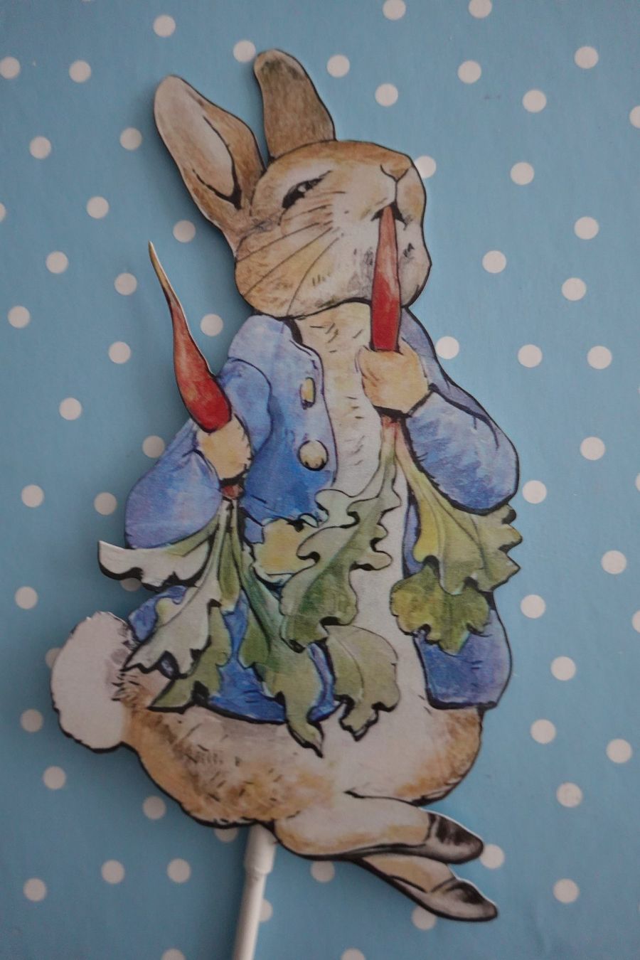 Statuette: Süsser Osterhase Deko Hasenfigur Peter Rabbit zum Stecken – Nuovo (secondo la descrizione) da Jona venduto da simongarden 5