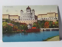 Bern , Bundeshaus  1914