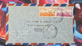 CL32 Enveloppe + Timbre Liban 1952
