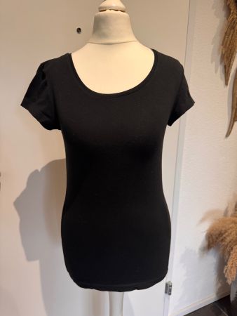 Basic Shirt von Only Gr. S in Schwarz