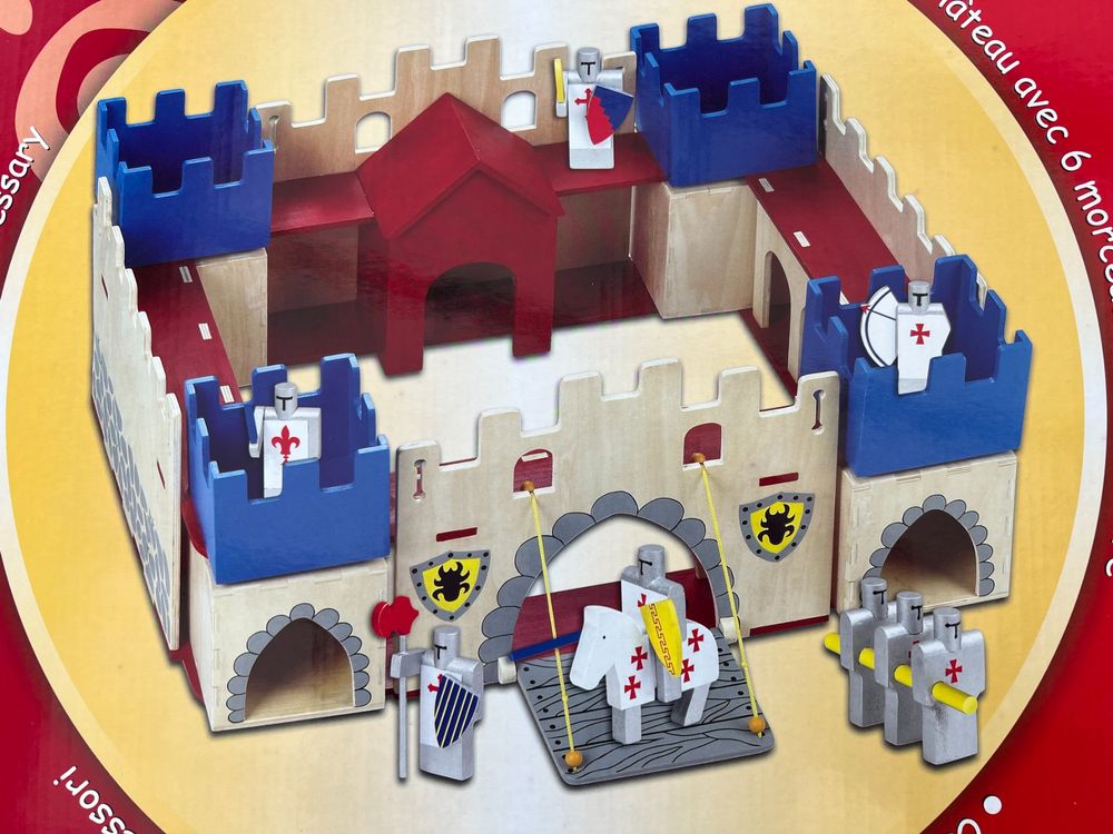 VAH Mini Ritter Set - Holzschwert Und Schild Für Kinder Made In Germany