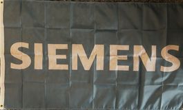 Siemens Fahne Banner Technik Flag Werbefahne inkl. Ösen