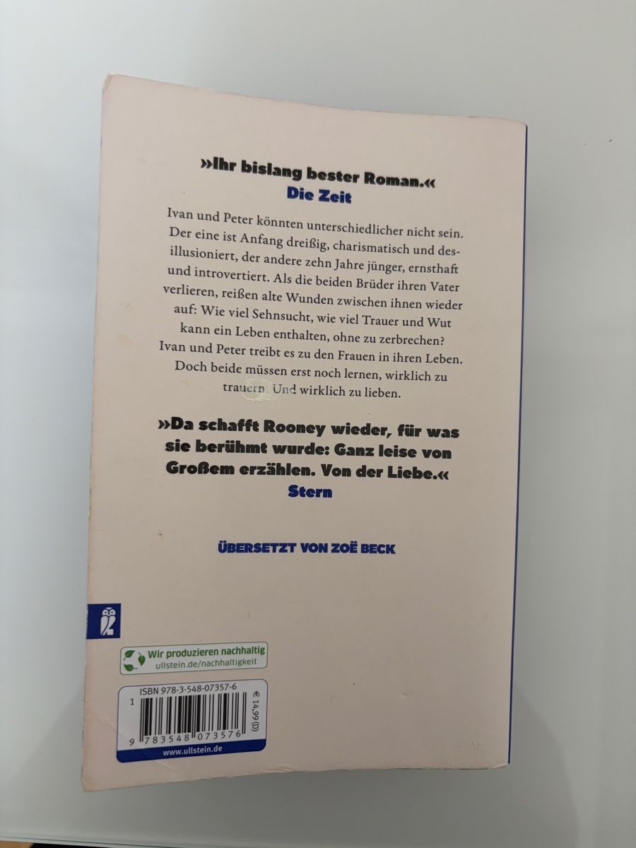 Bücher: Intermezzo - Salley Rooney – Gebraucht aus Aesch von fiona.sophie 1