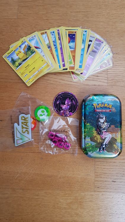 Pokémon Mini Tin Box 50 Pokémon Cards Kaufen Auf Ricardo 1794