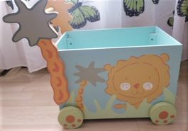 Lauflernwagen Spielzeugkiste Puppenwagen