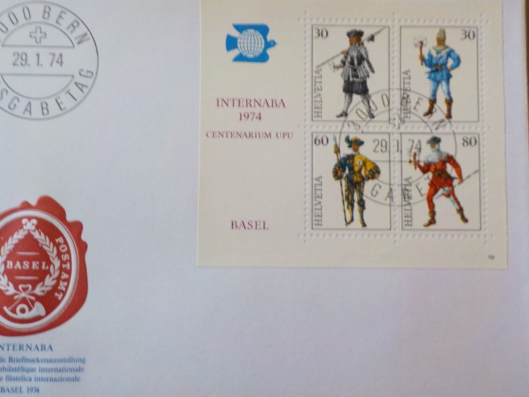 Tutti i francobolli: 1974, FDC, NABA – Nuovo e nell'imballaggio originale da Muri b. Bern venduto da Ricardoverkauf