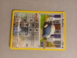 Carte Pokémon Ronflex série Pokémon GO état correct