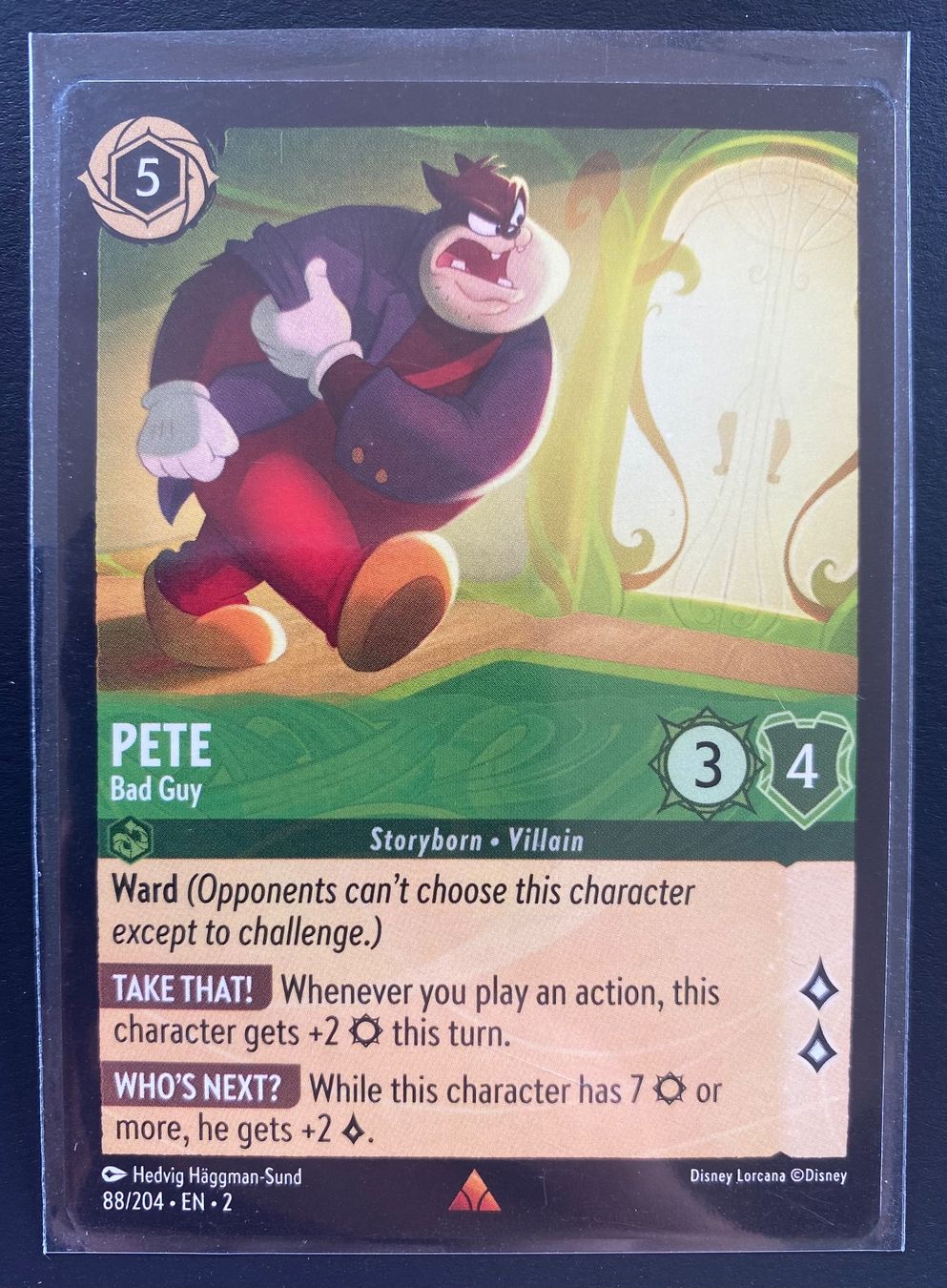 Disney Carte collezionabili: Lorcana PETE 88/204 EN-2 Rare – Usato da Lugano venduto da VlaseCard
