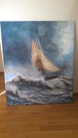 Gemälde: Segelschiff auf stürmischer See...120×100