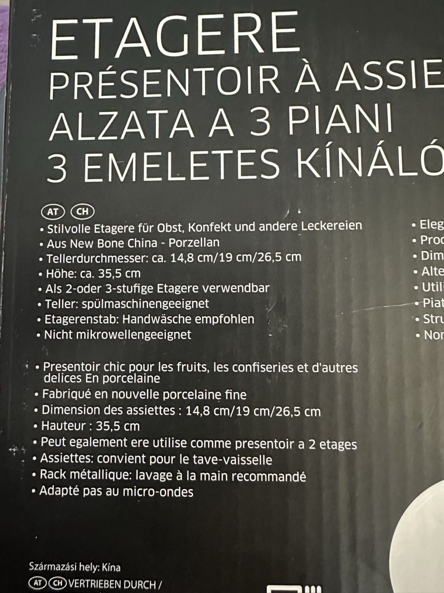 Piatti: 3 Etagere Teller Packungen – Nuovo (secondo la descrizione) da Altendorf venduto da Quietwater 2