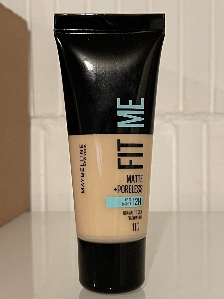 Make-up: Maybelline Fit Me! Matte+Poreless Foundation, 110 – Nuovo e nell'imballaggio originale da Auw venduto da chr_vcc8