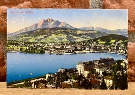 Luzern mit Pilatus - Vierwaldstättersee