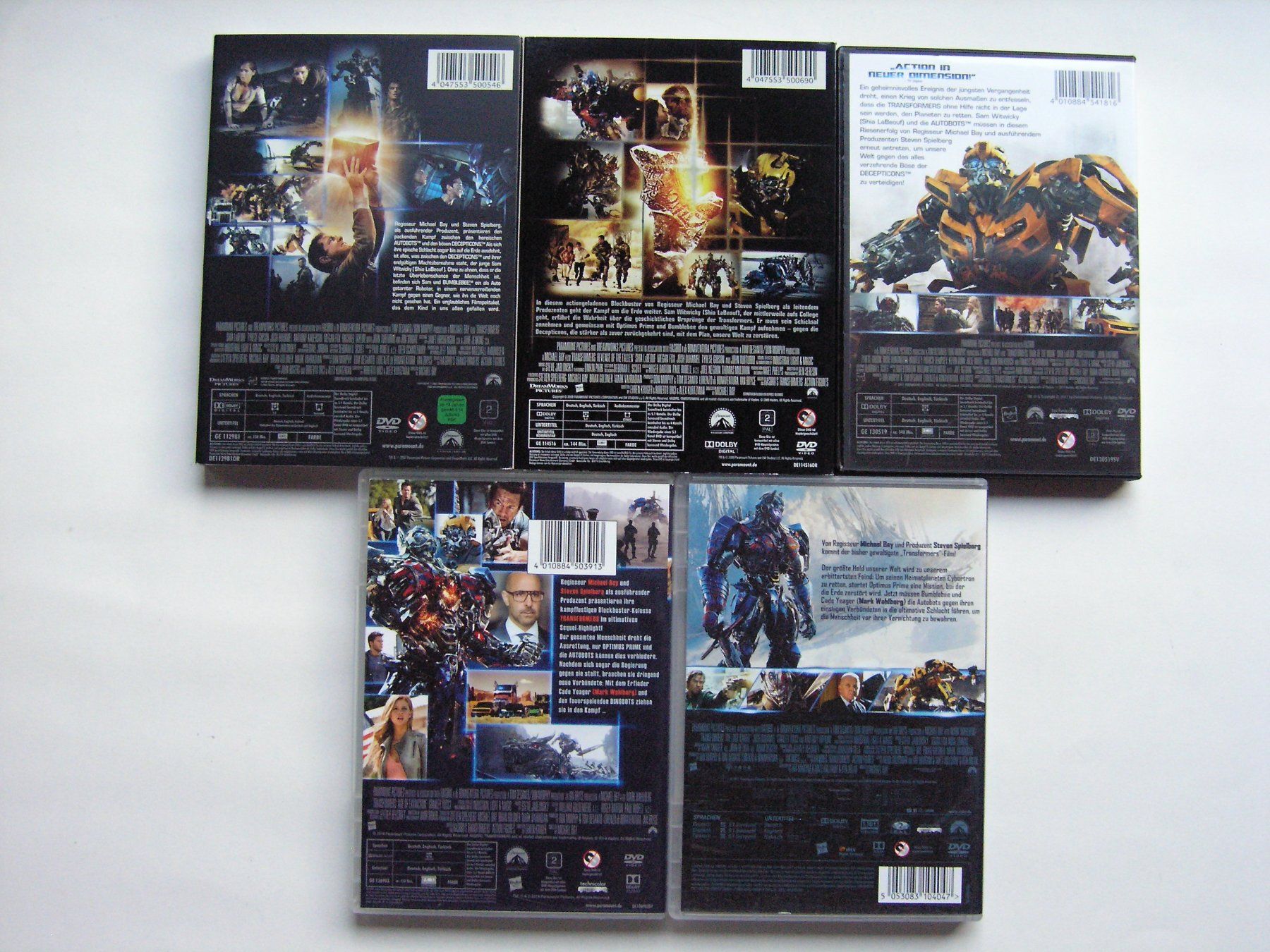Alle DVDs: Transformers - DVD- Collection (5 DVDs) – Gebraucht aus Zuzwil SG von vette13 1