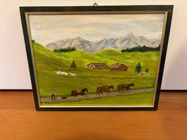 Oelgemälde auf Leinwand von Paul Steingruber