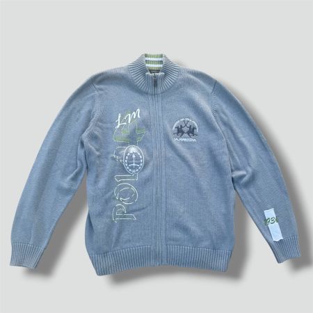 La Martina Argentina vintage knitted jacket strickjacke retr