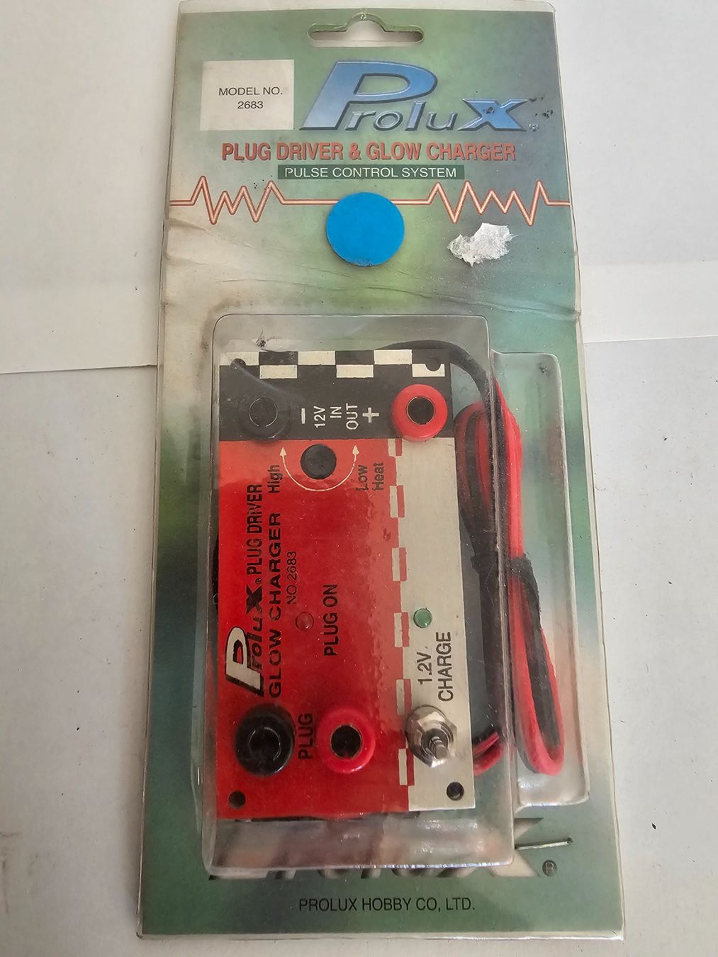RC Modellbau: PROLUX STECKERTREIBER & GLÜHLADEGERÄT – Neu und originalverpackt aus Hunzenschwil von swissladyshop