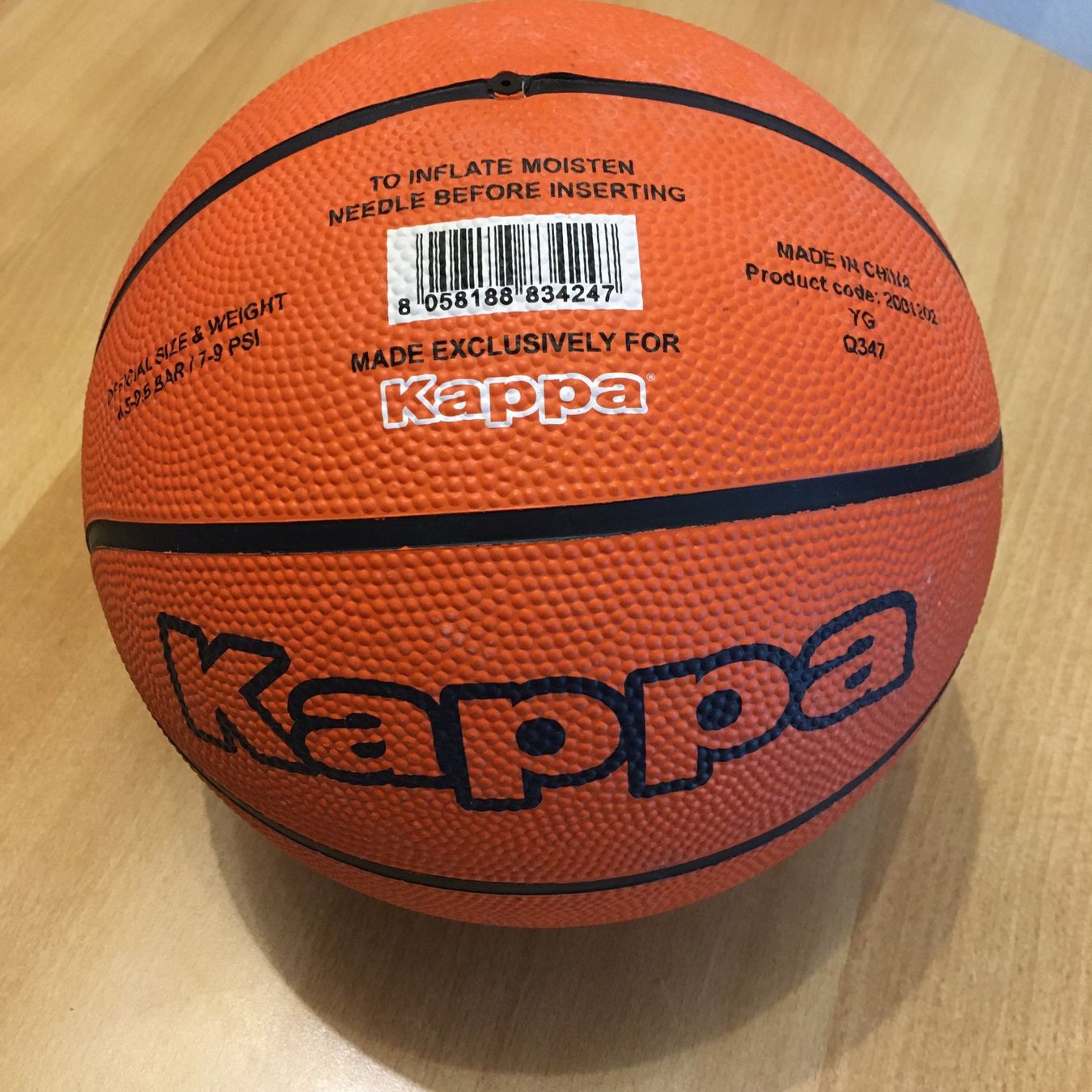 Palloni: neuer Basketball von Kappa – Nuovo (secondo la descrizione) da Liestal venduto da Raquel77