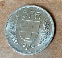 5 Schweizer Franken von 1966