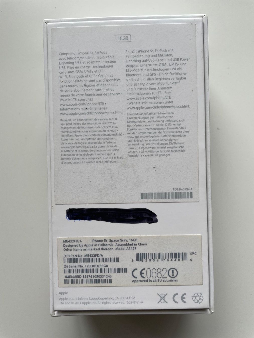 Apple Telefoni cellulari / Smartphones: iPhone 5S, top Zustand – Usato da Reichenburg venduto da Kfnharp1 3